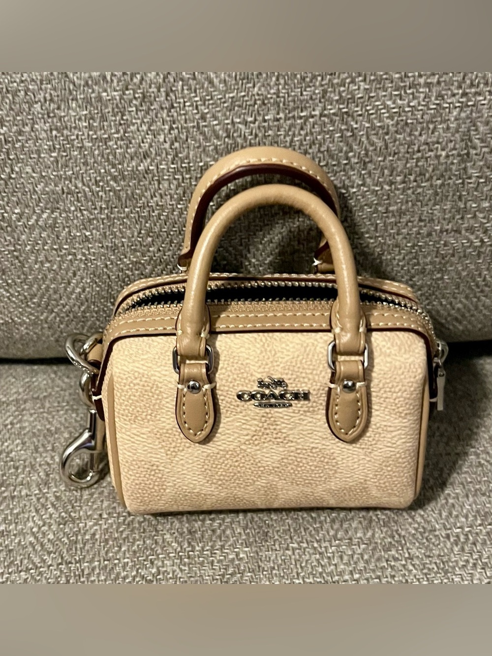 Coach Rowan bag charm